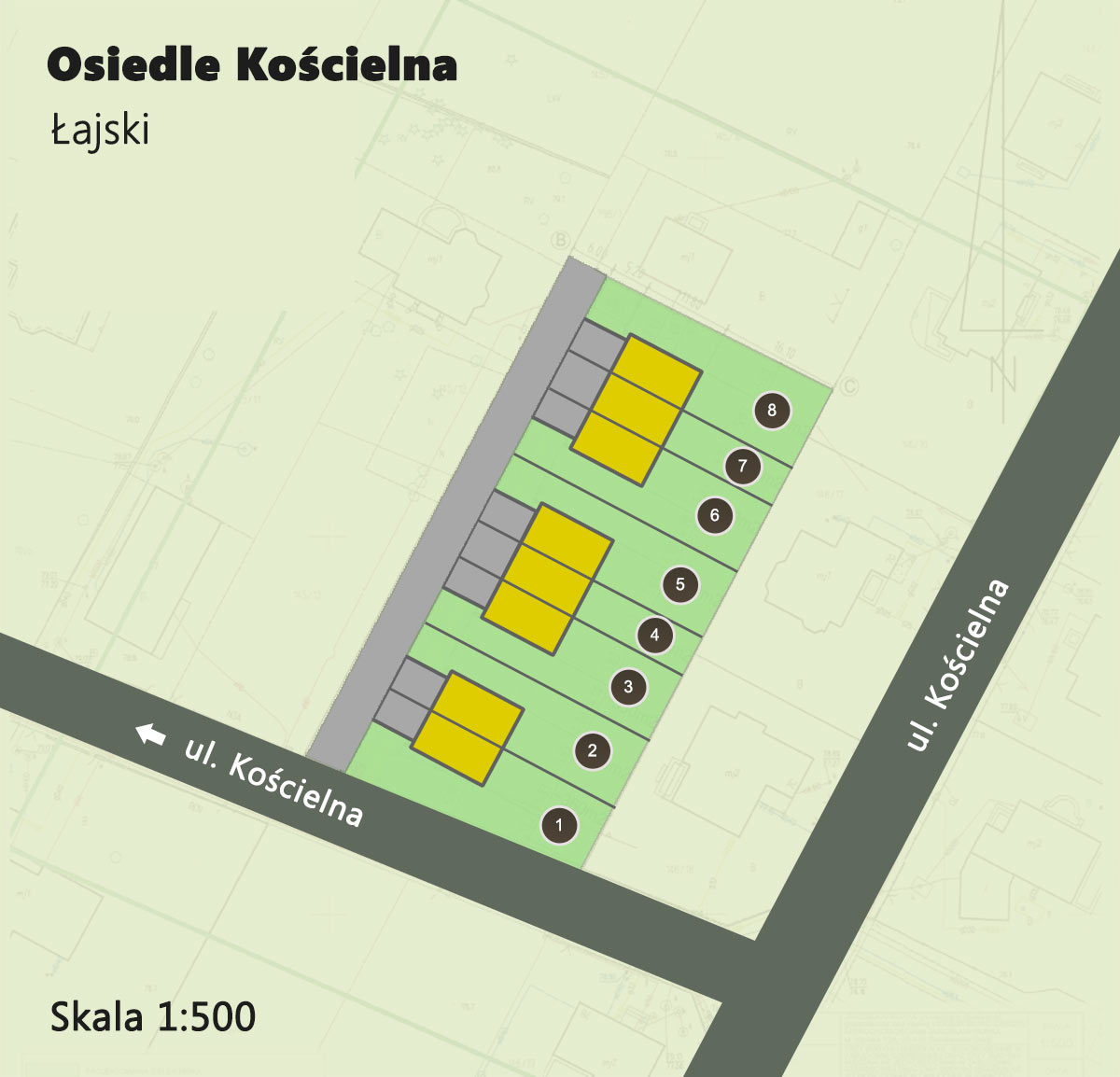Apartamenty Koscielna - plan